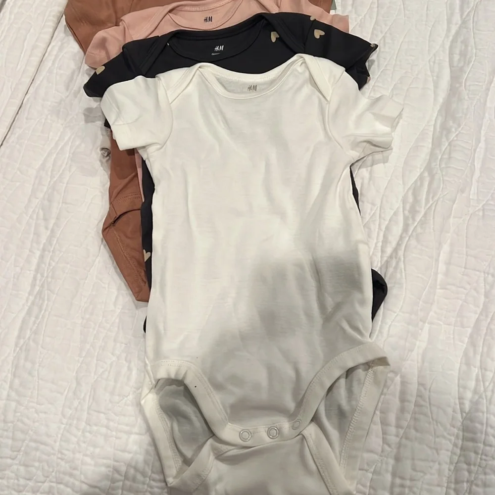 H&M 5-Pack Cotton Bodysuit
